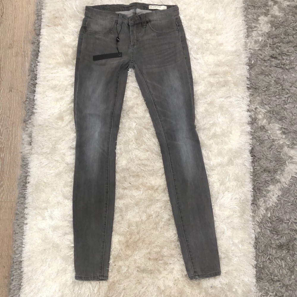Blank NYC Spray On Skinny Jeans Gray